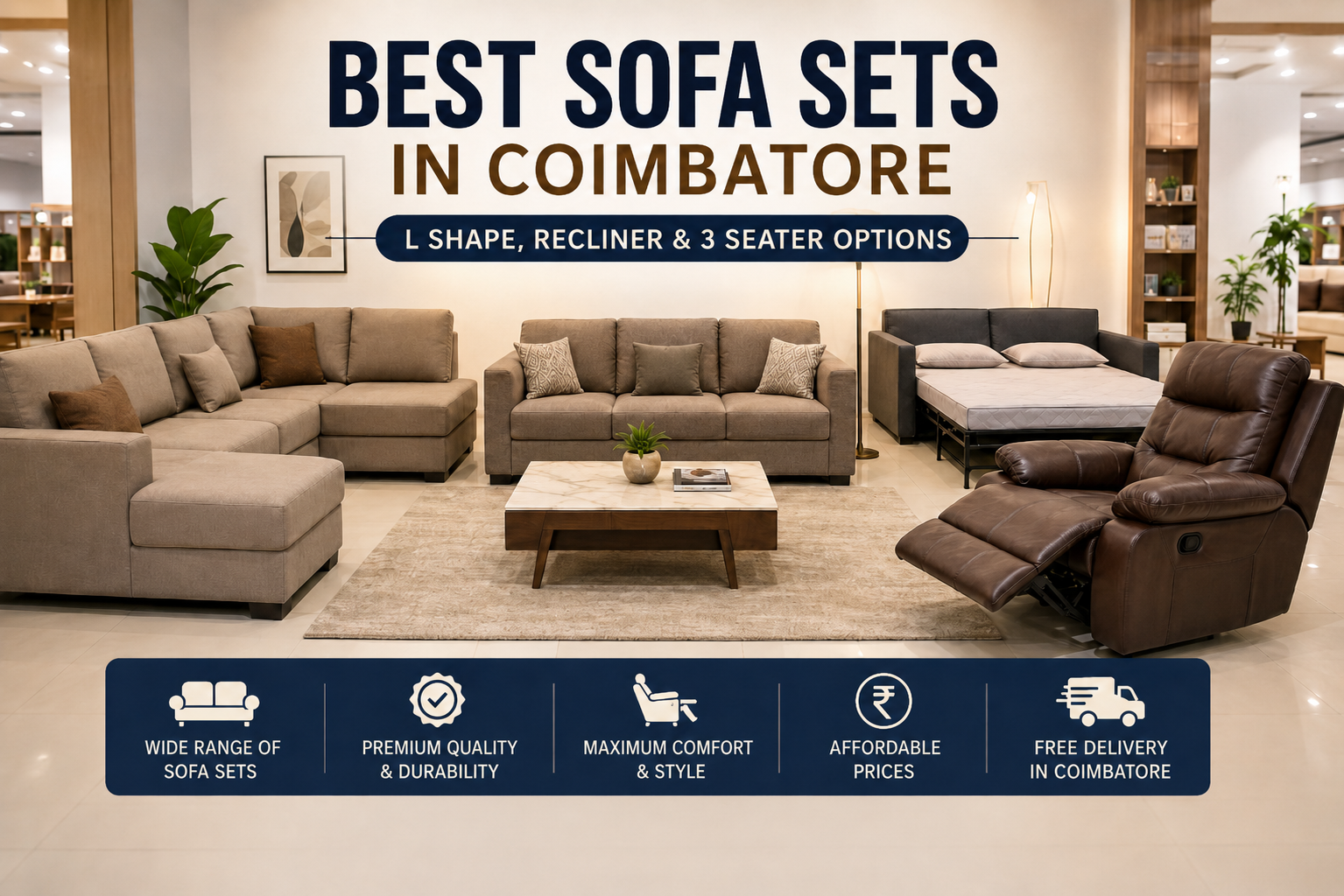 Best Sofa Sets in Coimbatore